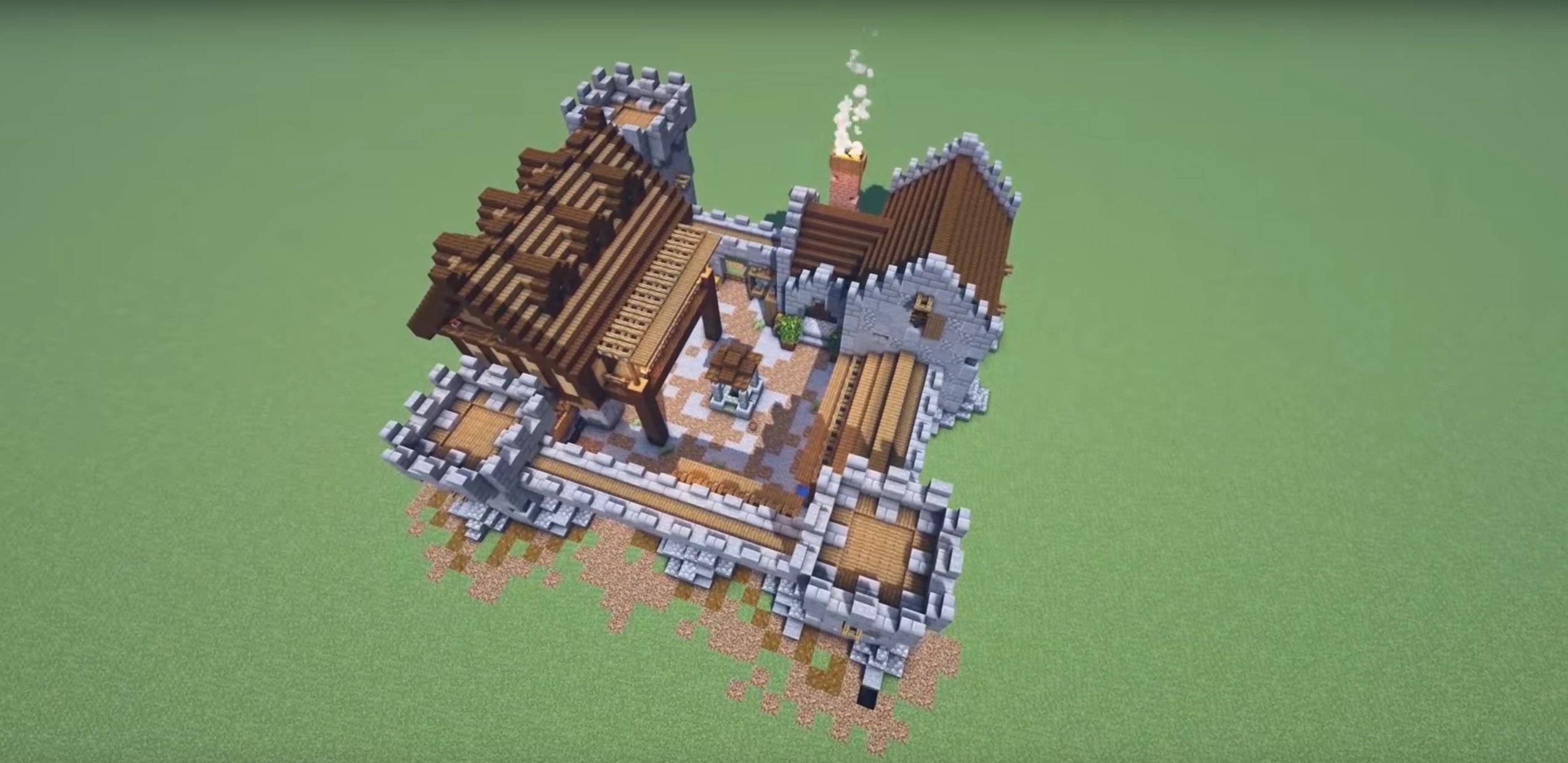Minecraft Awesome Small Castle idea