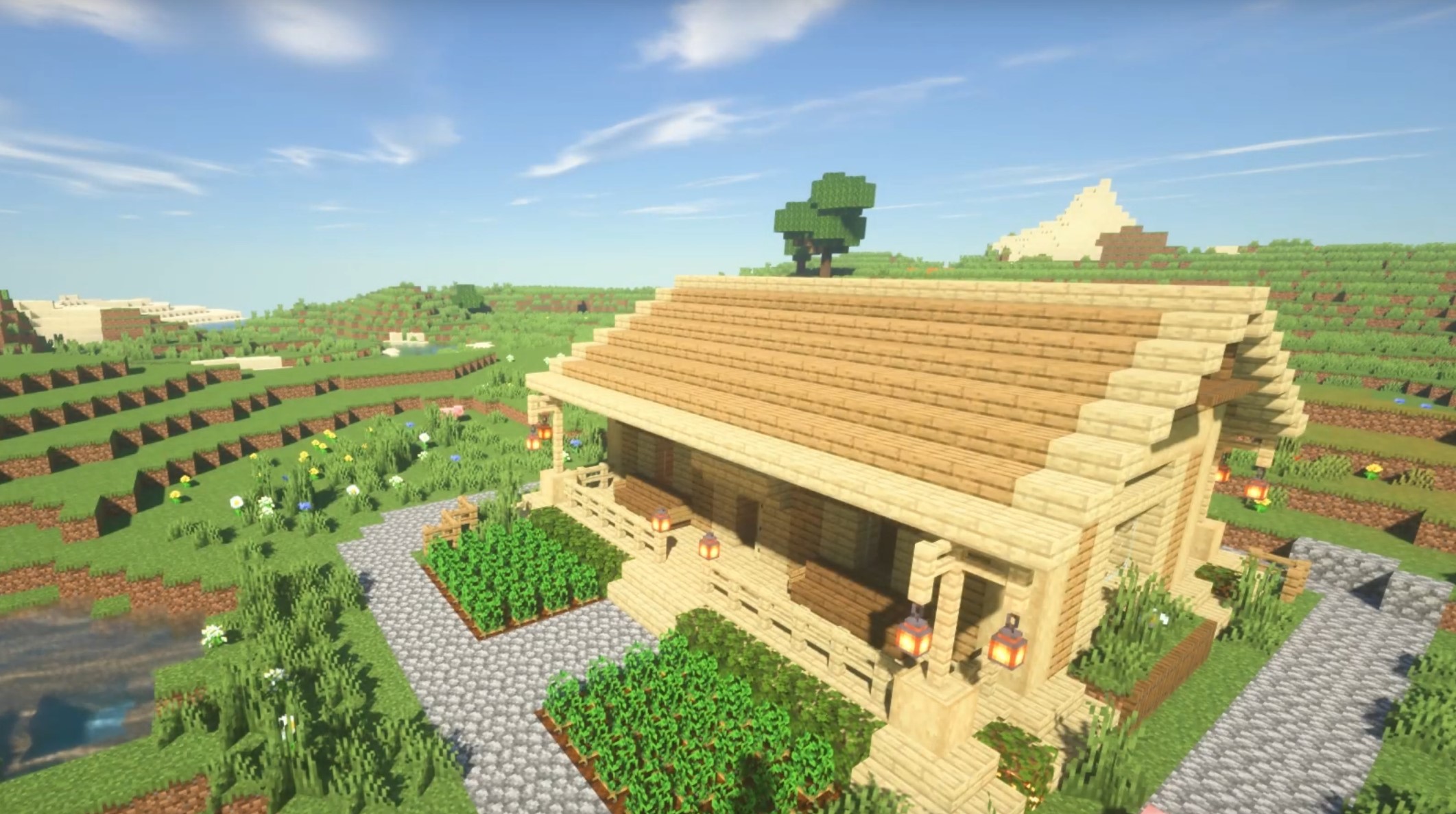 Minecraft Birch House idea