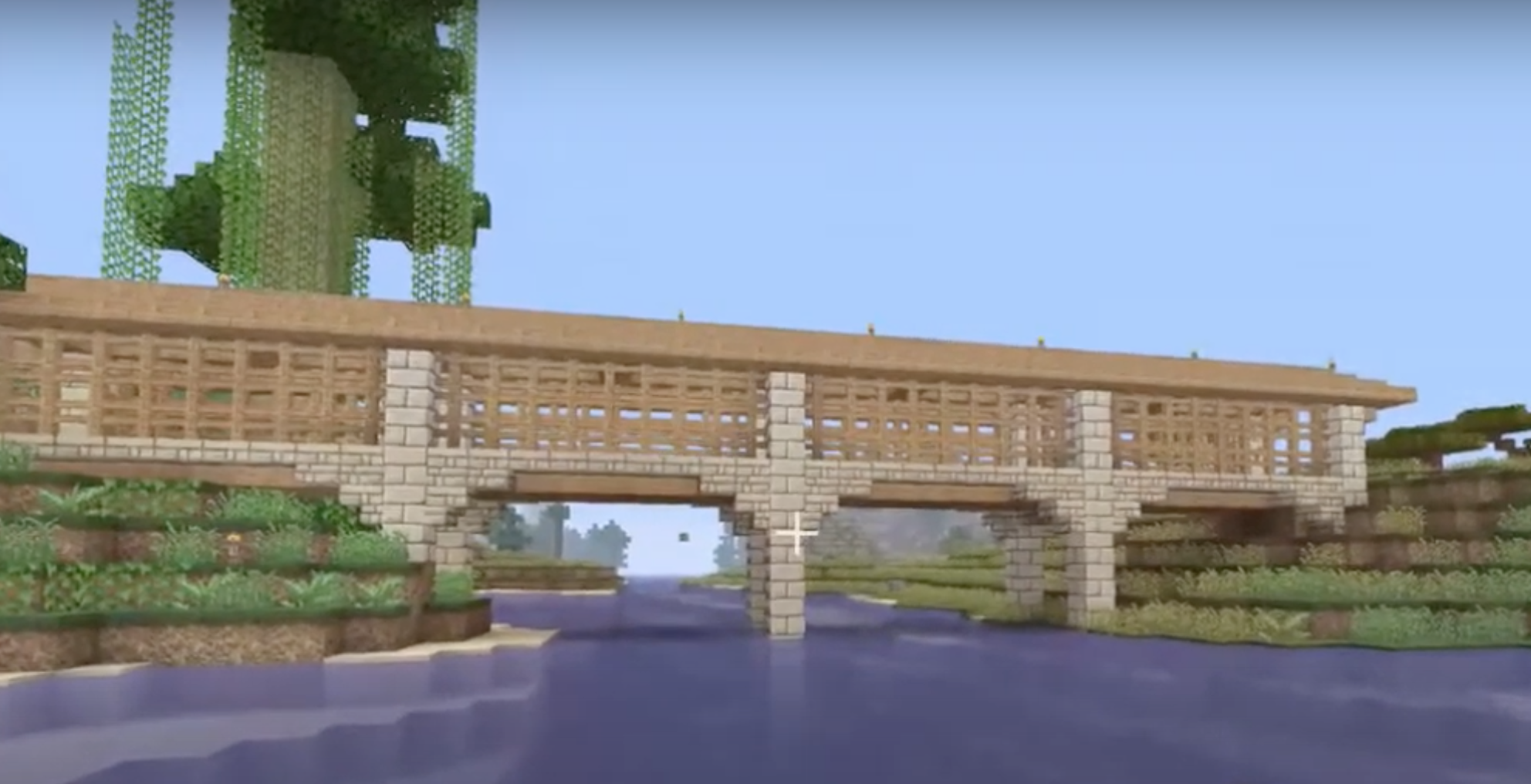 Minecraft Easy Quick Bridge idea