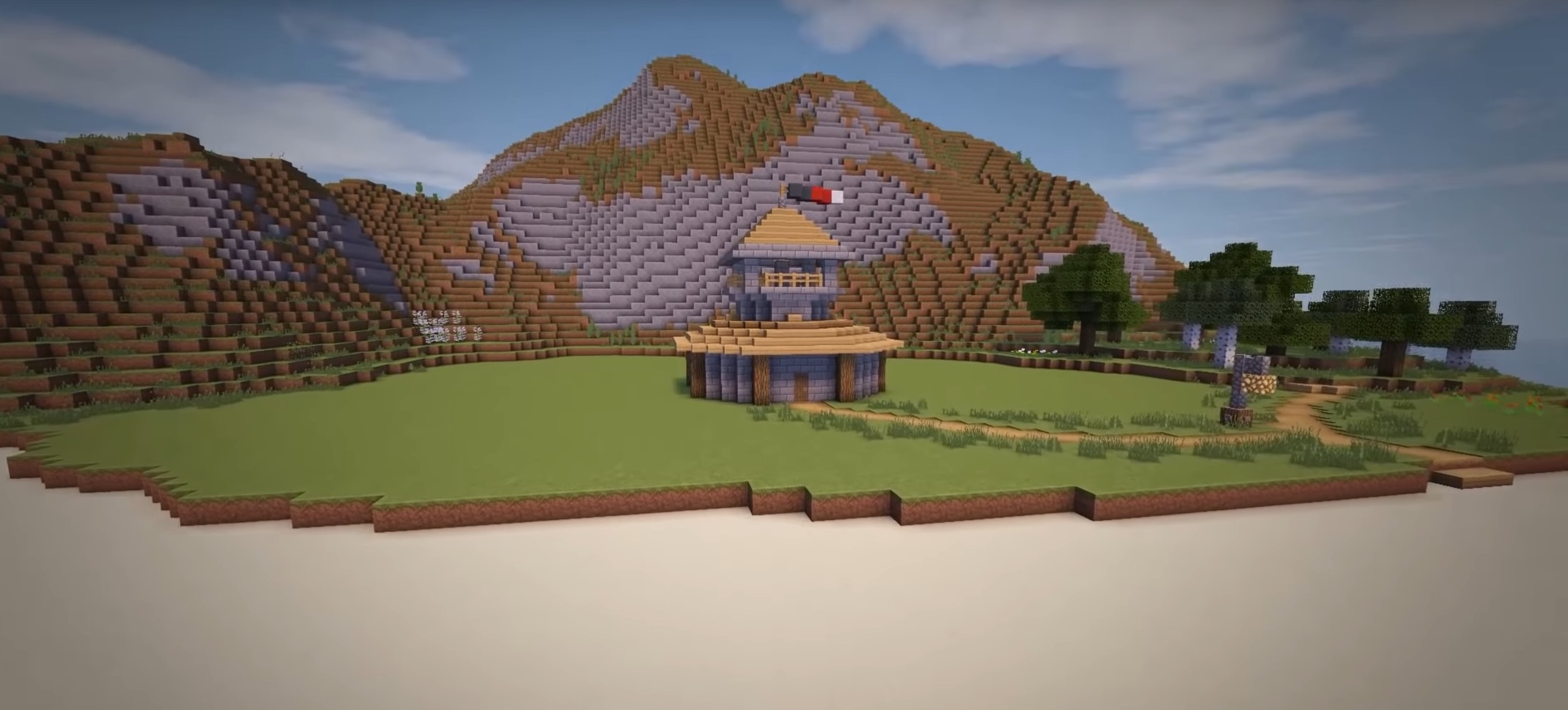 Minecraft Easy Survival Starter House Fortress idea