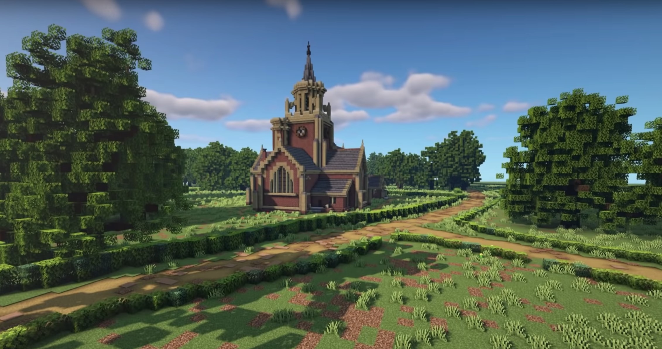 Minecraft Edwardian Church idea
