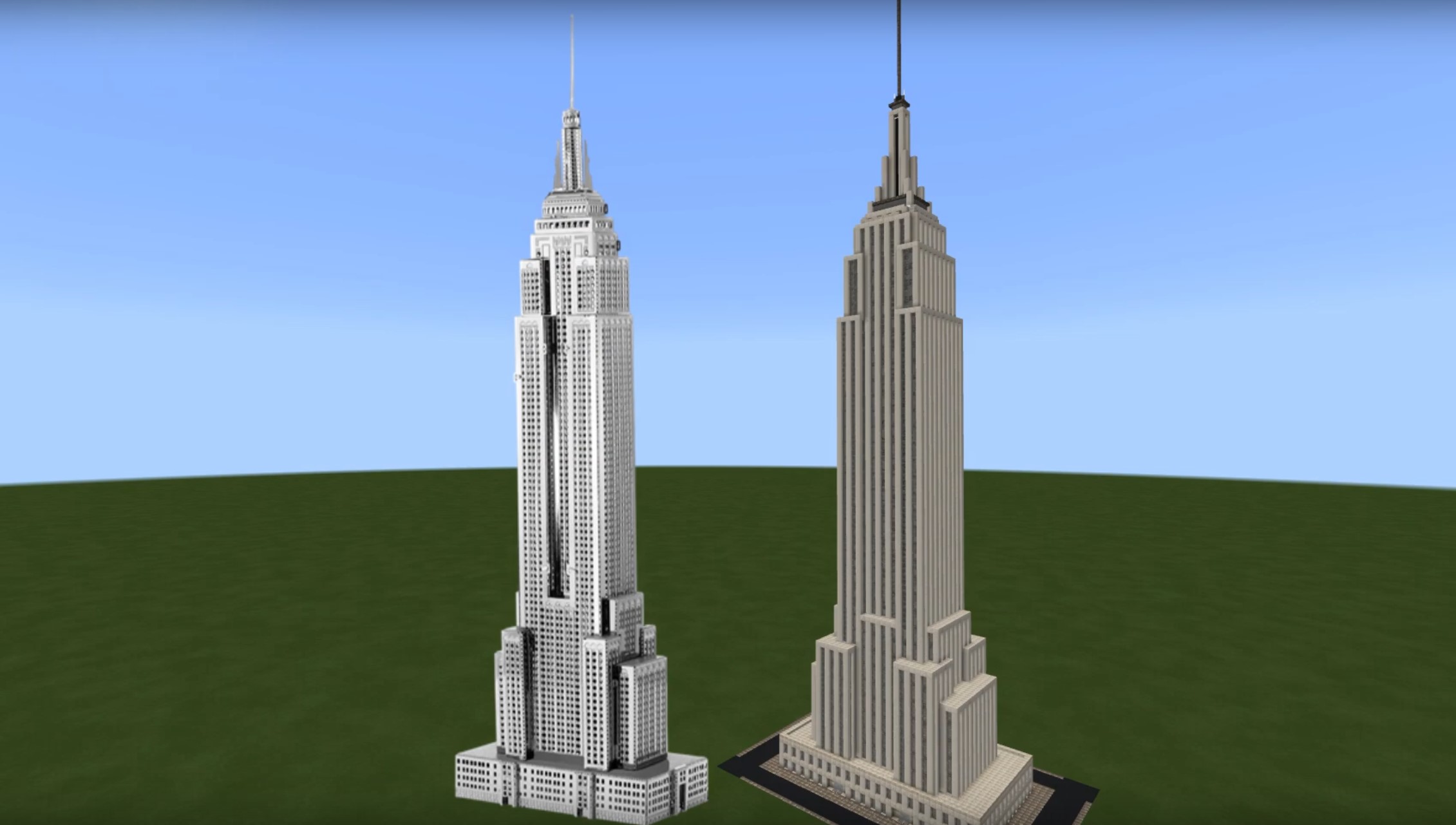 Minecraft Empire State Building idea
