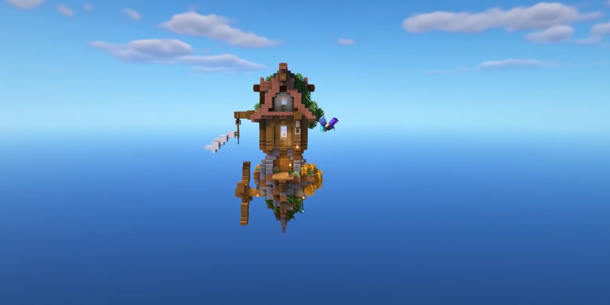Minecraft Floating Island idea