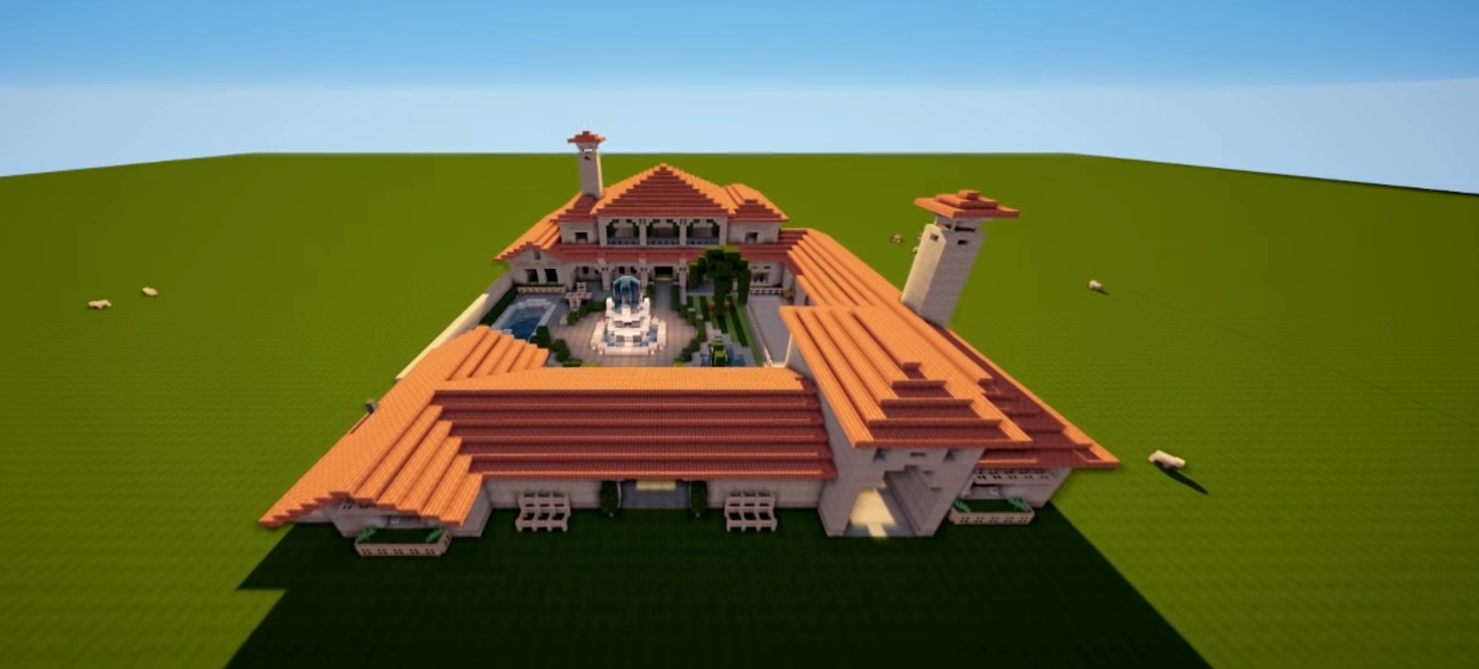 Minecraft Italian Villa idea