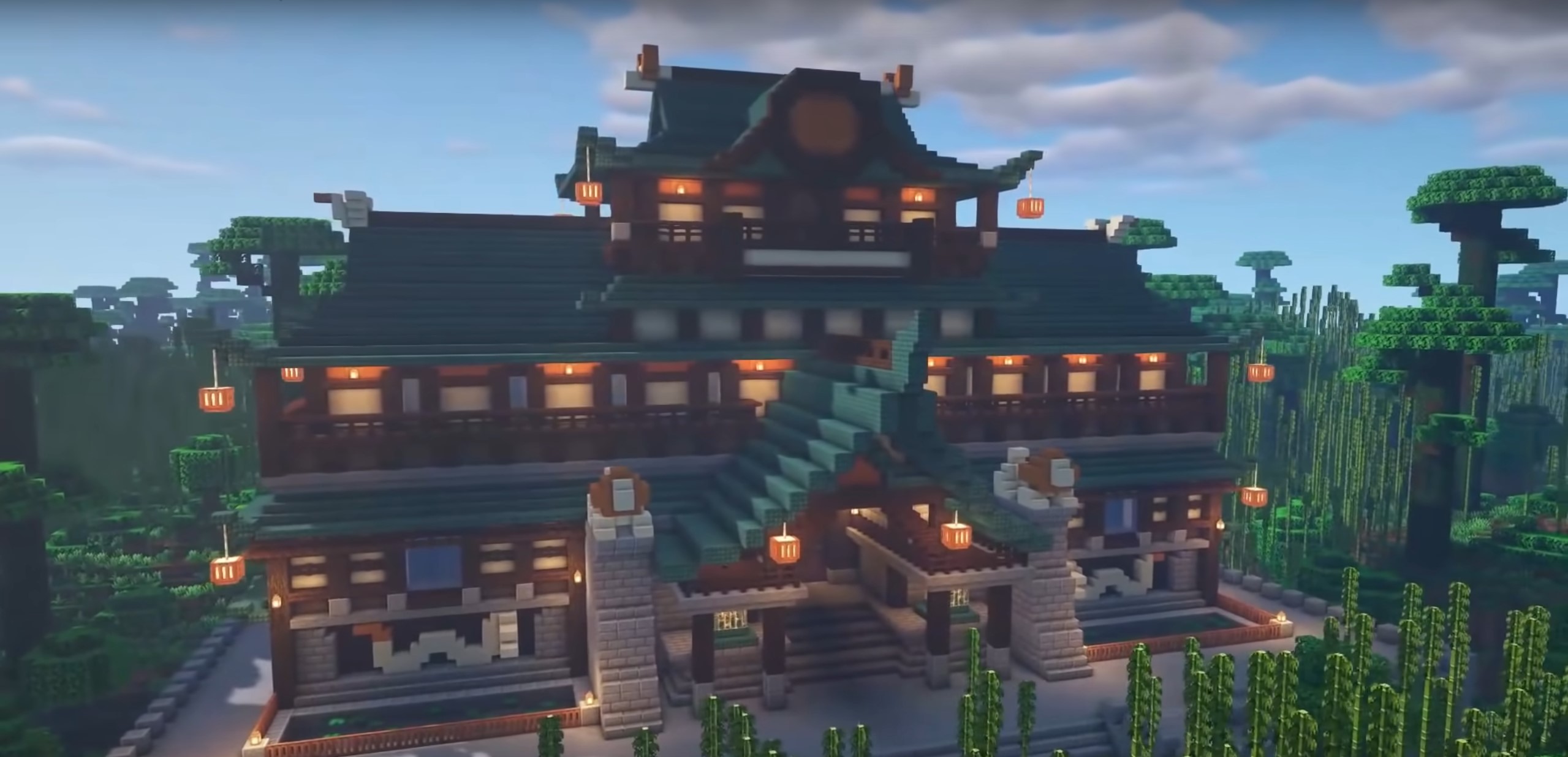 Minecraft Japanese Castle idea