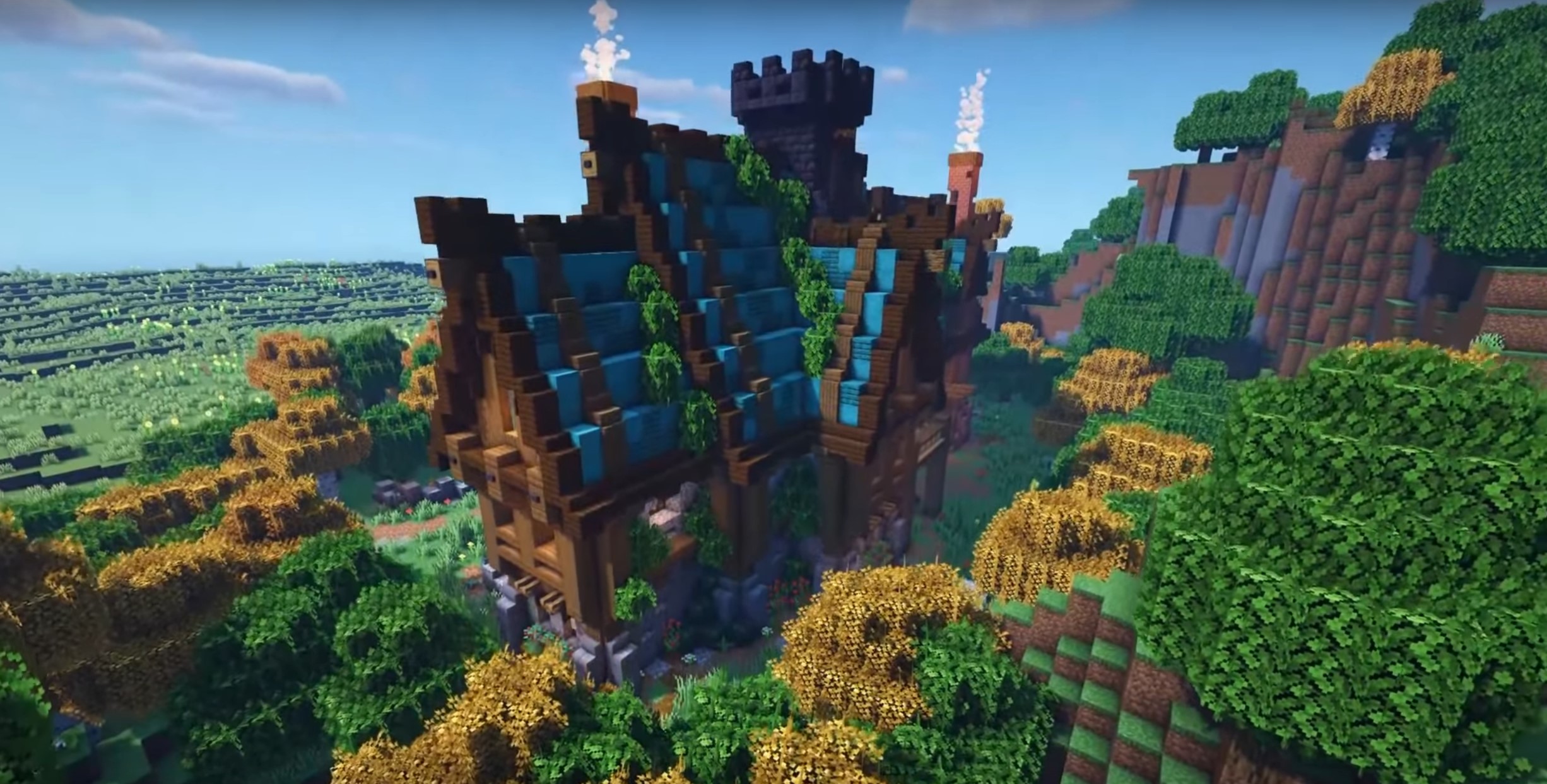 Minecraft Large Medieval Fantasy House idea