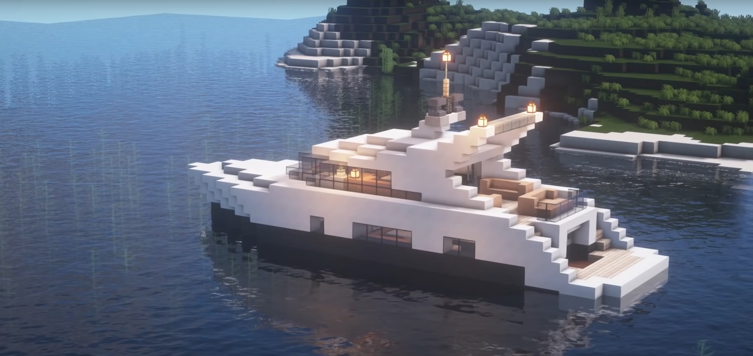 Minecraft Luxury Yacht idea
