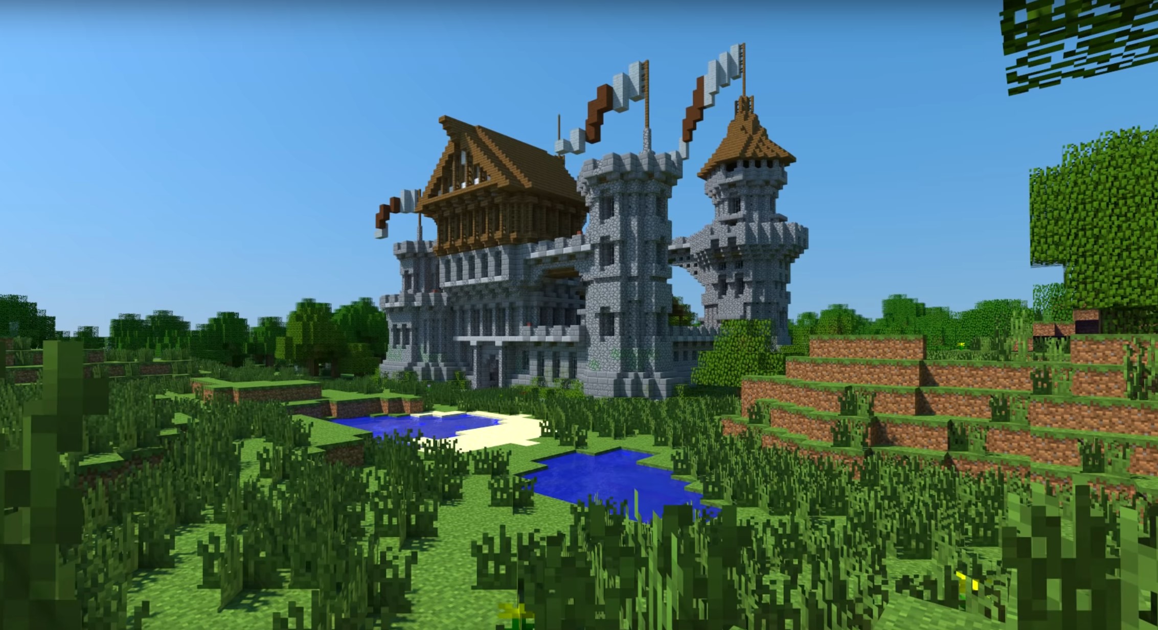 Minecraft Medieval Castle idea