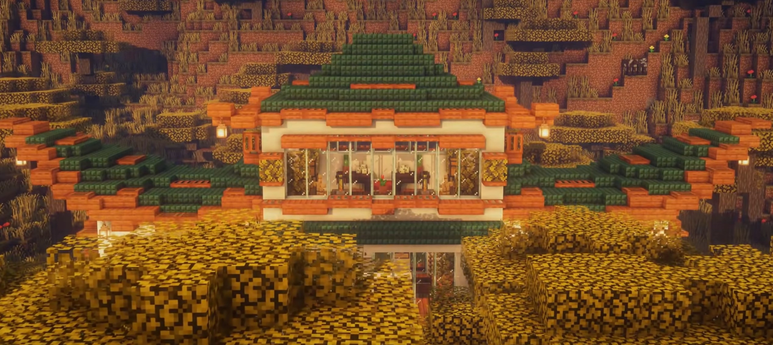 Minecraft Modern Japanese House idea