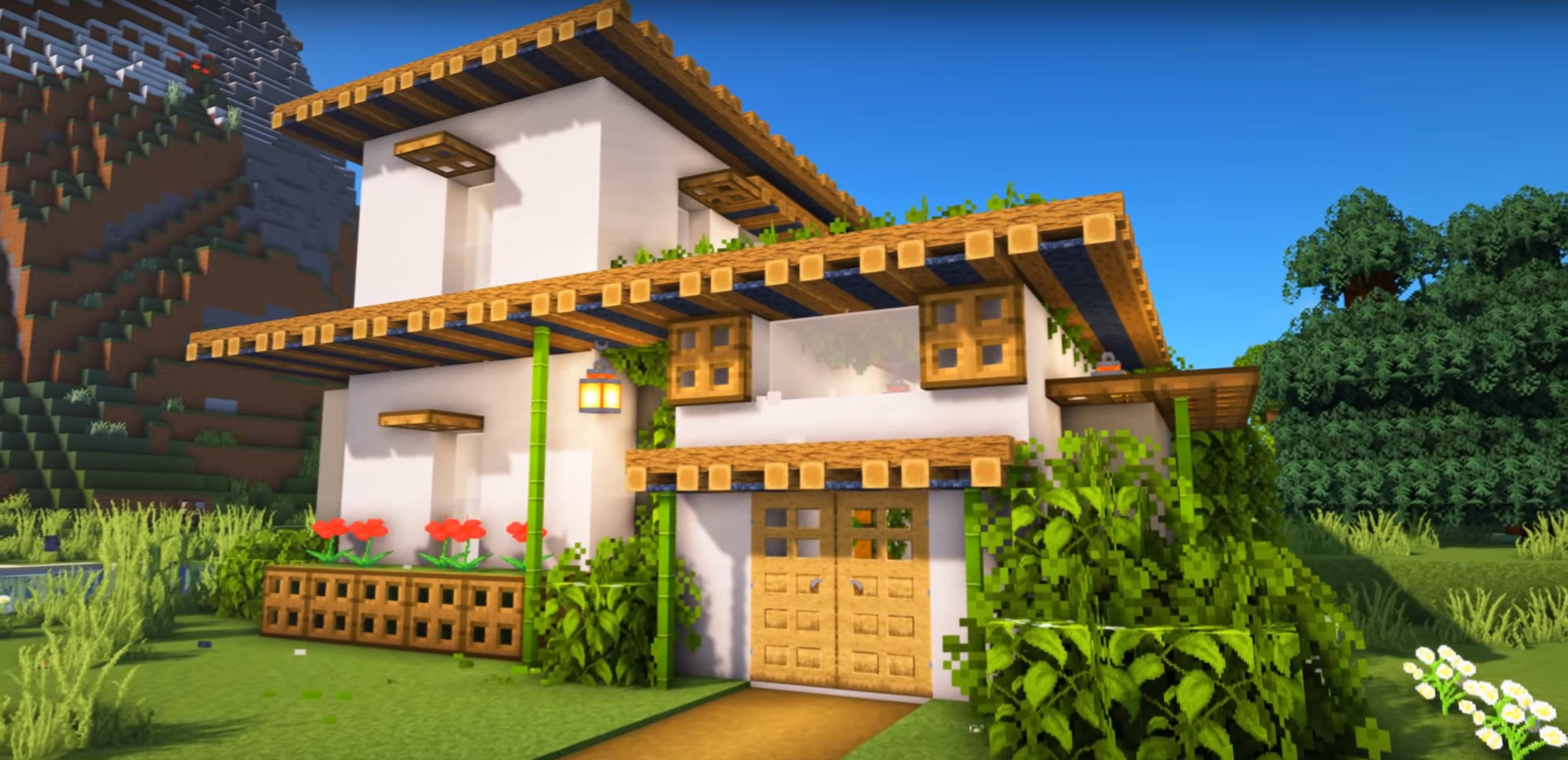 Minecraft Modern Villa idea