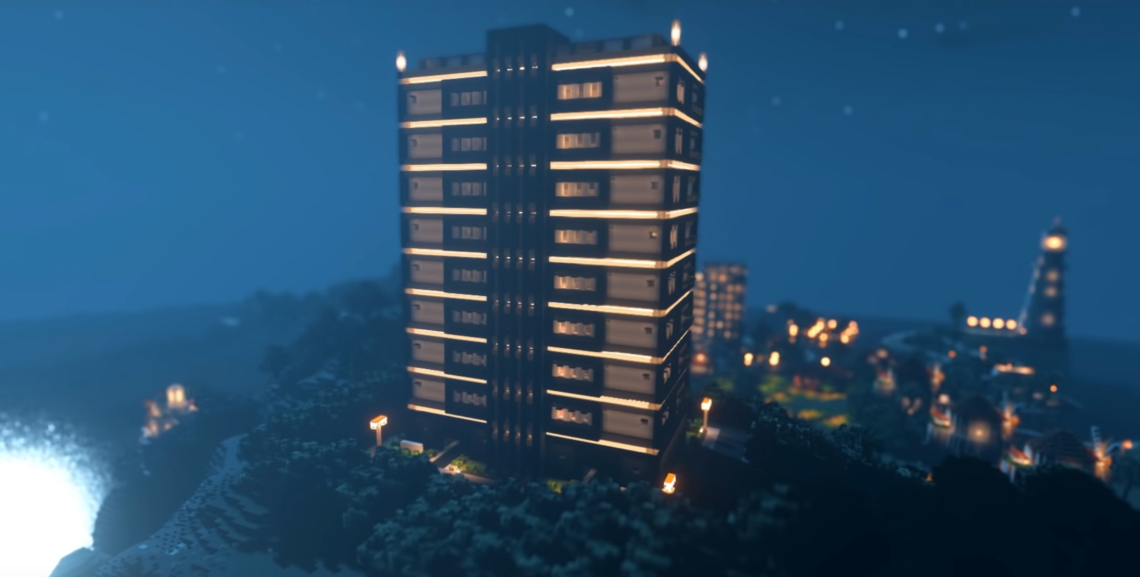 Minecraft Modern apartment idea