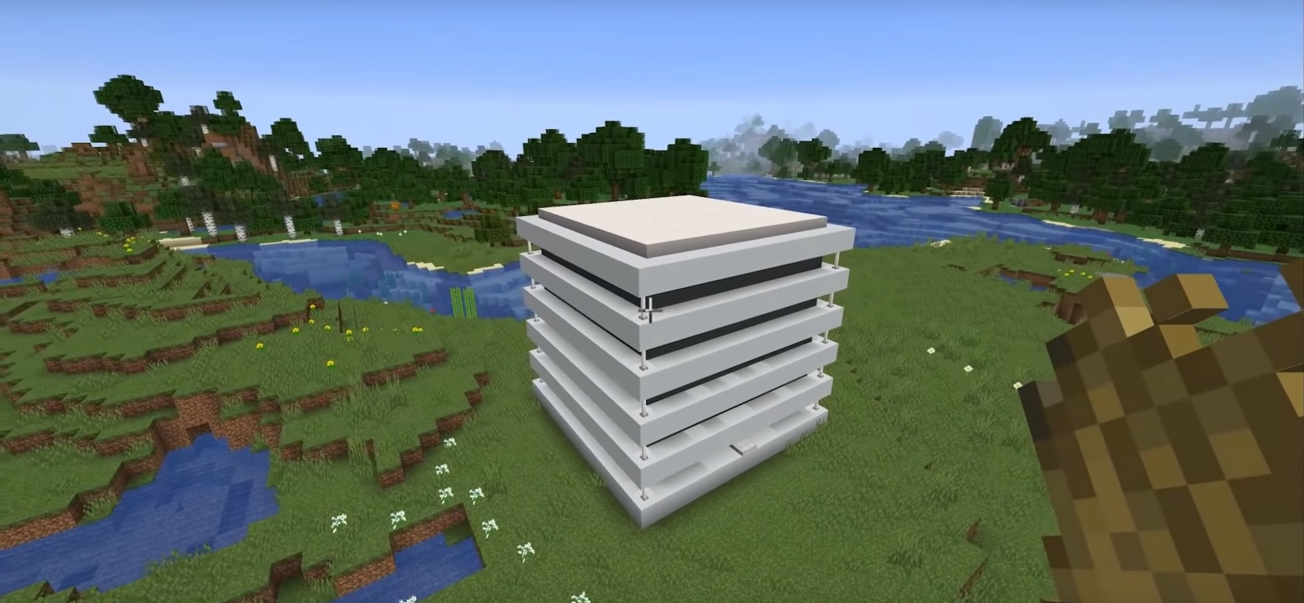 Minecraft Multi-Story Crawling Piston House idea