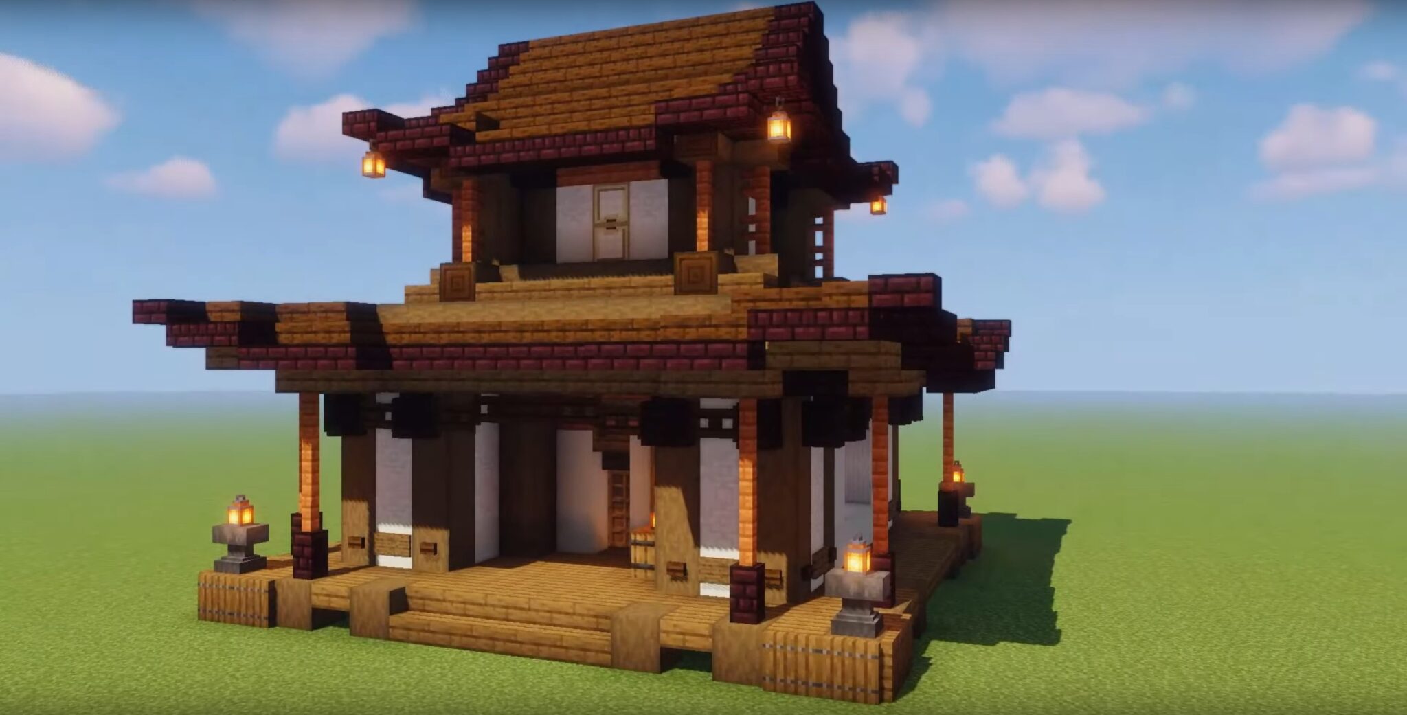 Ornate Japanese House 2048x1041 