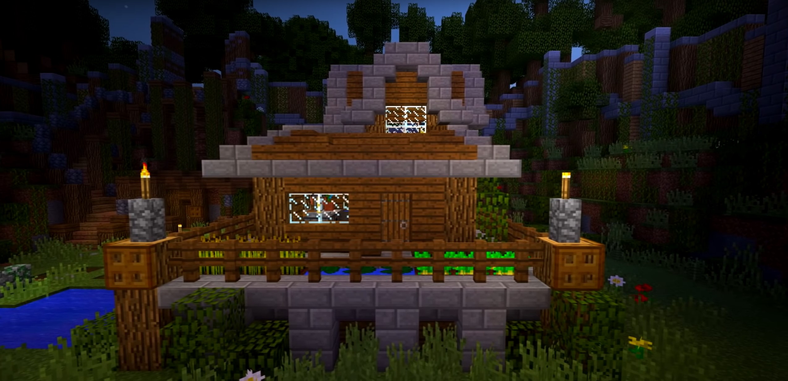 Minecraft Simple and Stylish Survival House idea