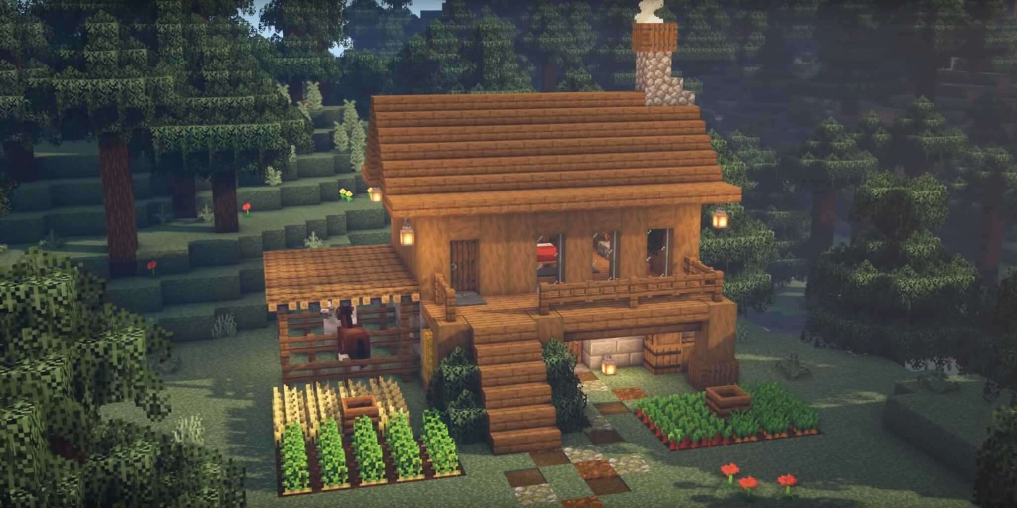 Minecraft Simple Survival House Ideas and Design