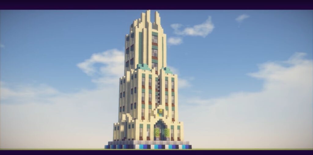 minecraft skyscraper contest