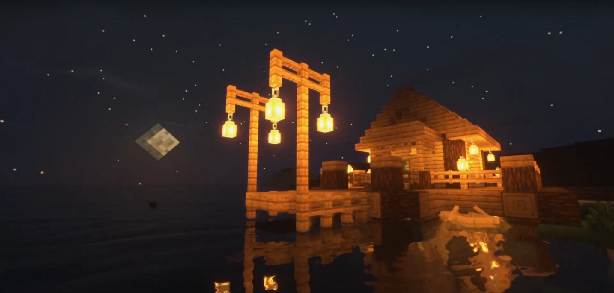 Minecraft Small Fishing Hut Ideas and Design