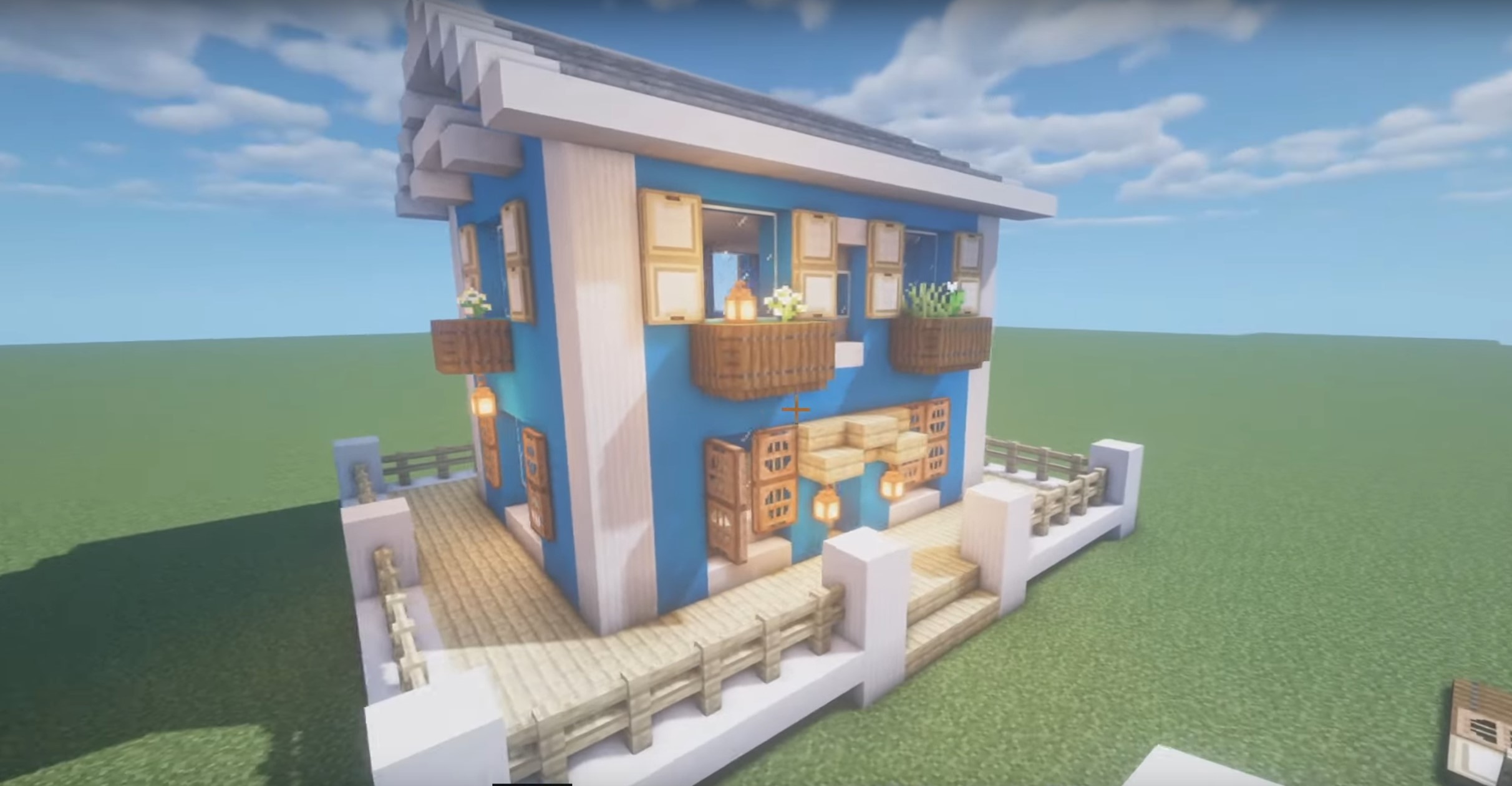 Minecraft Small Suburban House idea