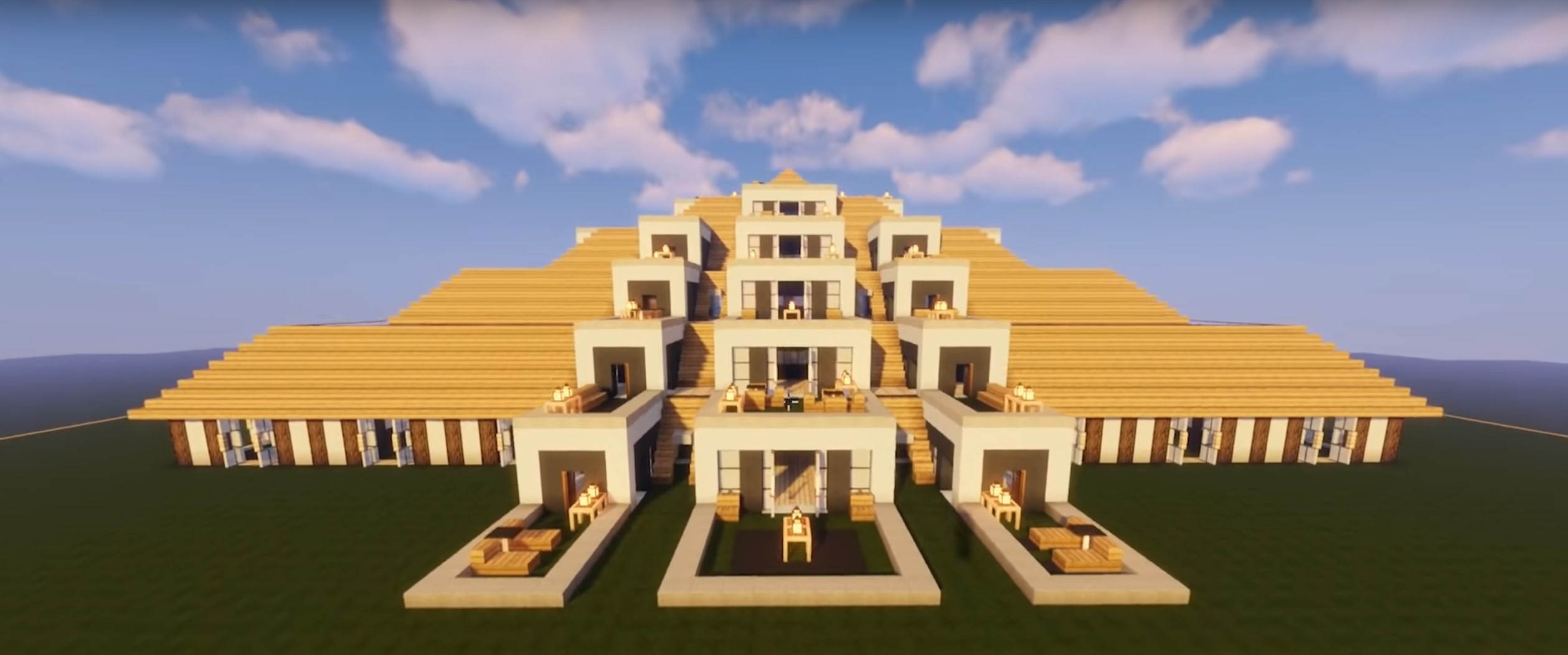 Minecraft Terrace House idea