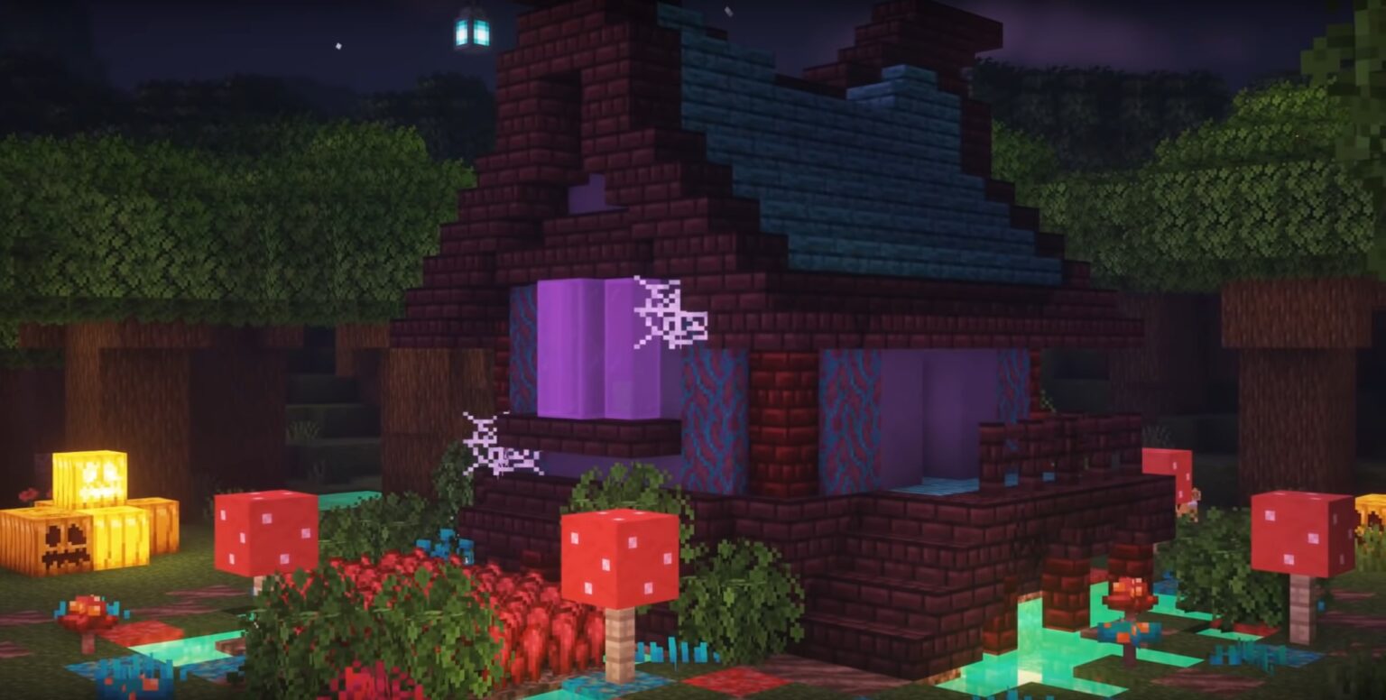 Minecraft Witch House Ideas and Design