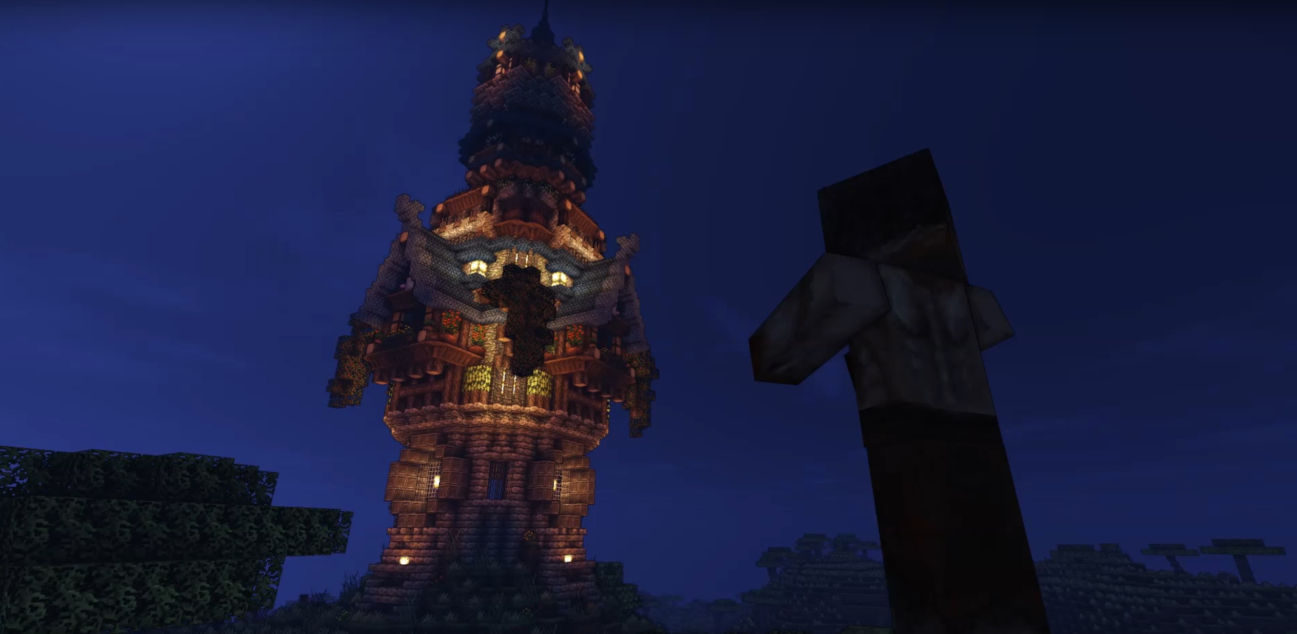 Epic Fantasy Minecraft Tower ideas