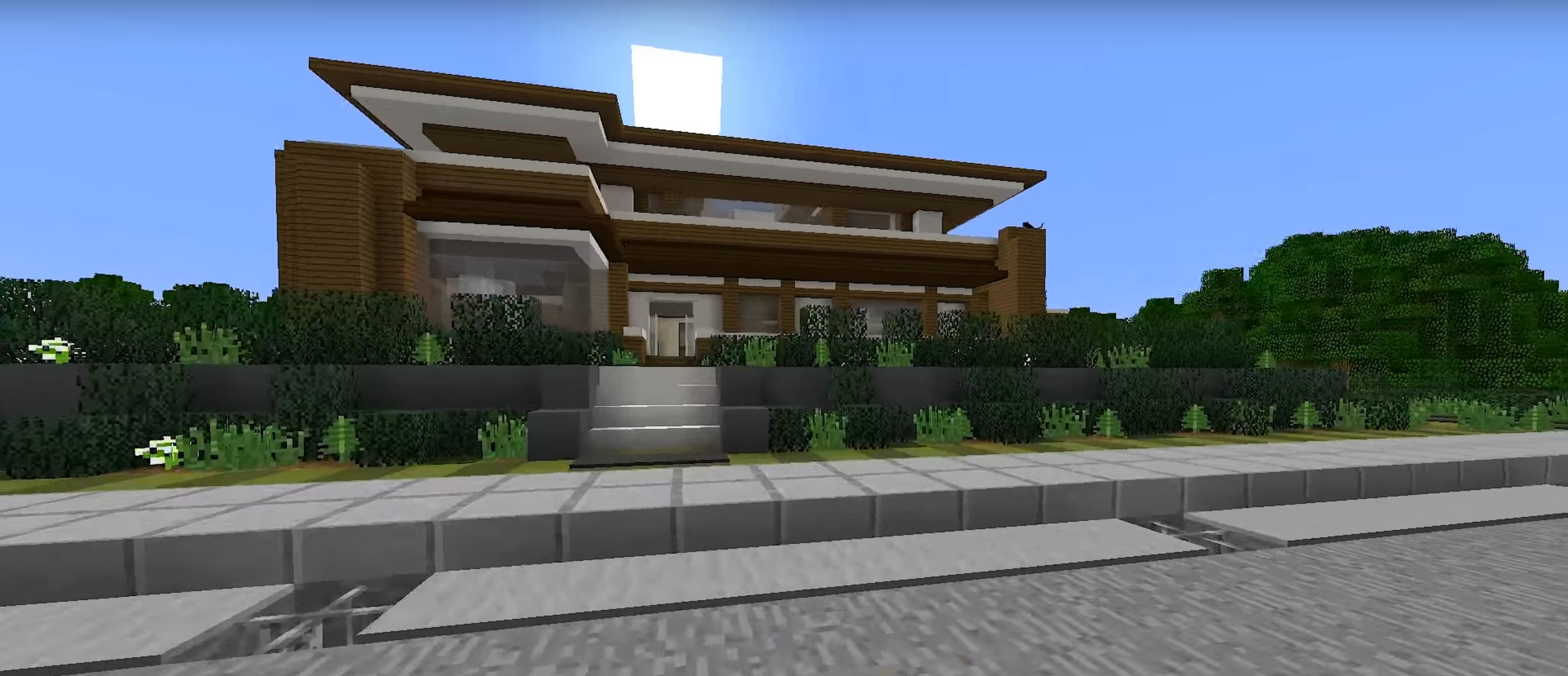 Large Minecraft Modern House idea