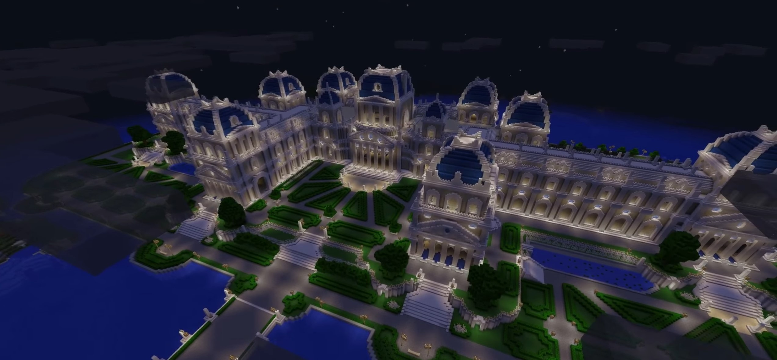 Imperial summer palace in Minecraft idea