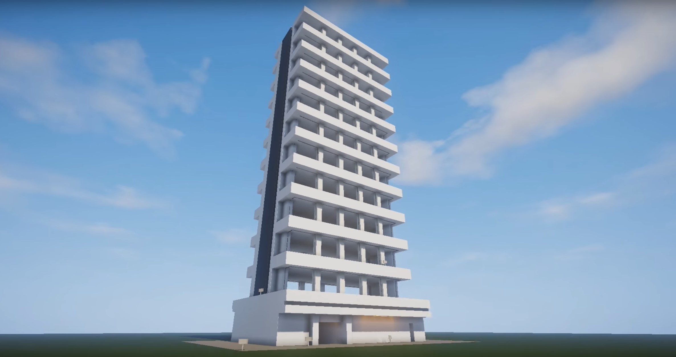 Minecraft Hotel Tower idea