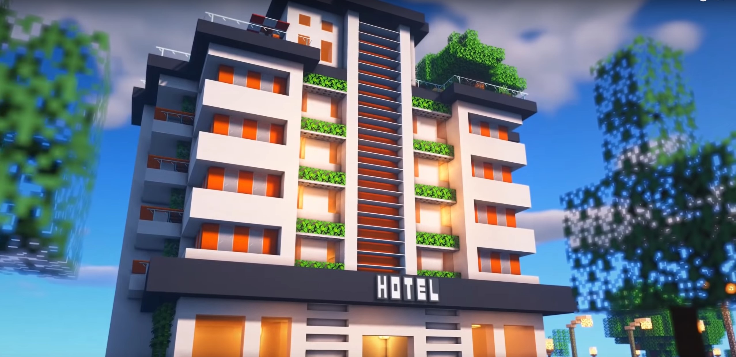 Minecraft Luxury Hotel idea