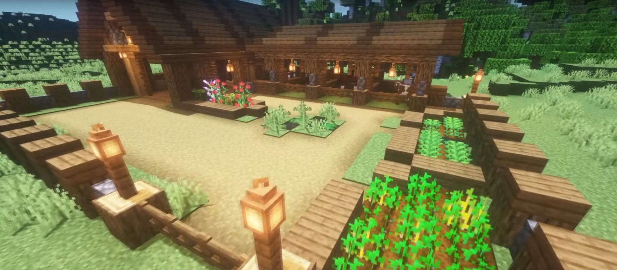 Minecraft Barn Ideas and Design