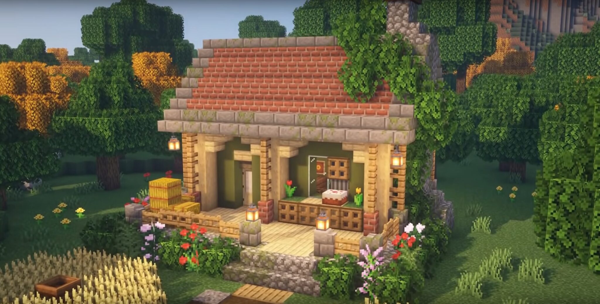 Minecraft Cute Aesthetic Cottage