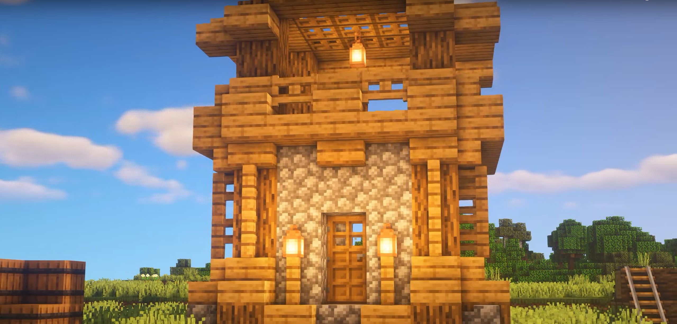 Small Tower House minecraft building idea