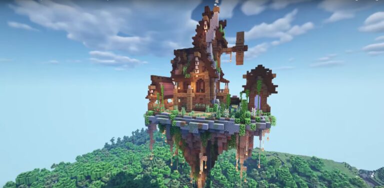 Minecraft Ultimate Survival Sky Island Base Ideas and Design