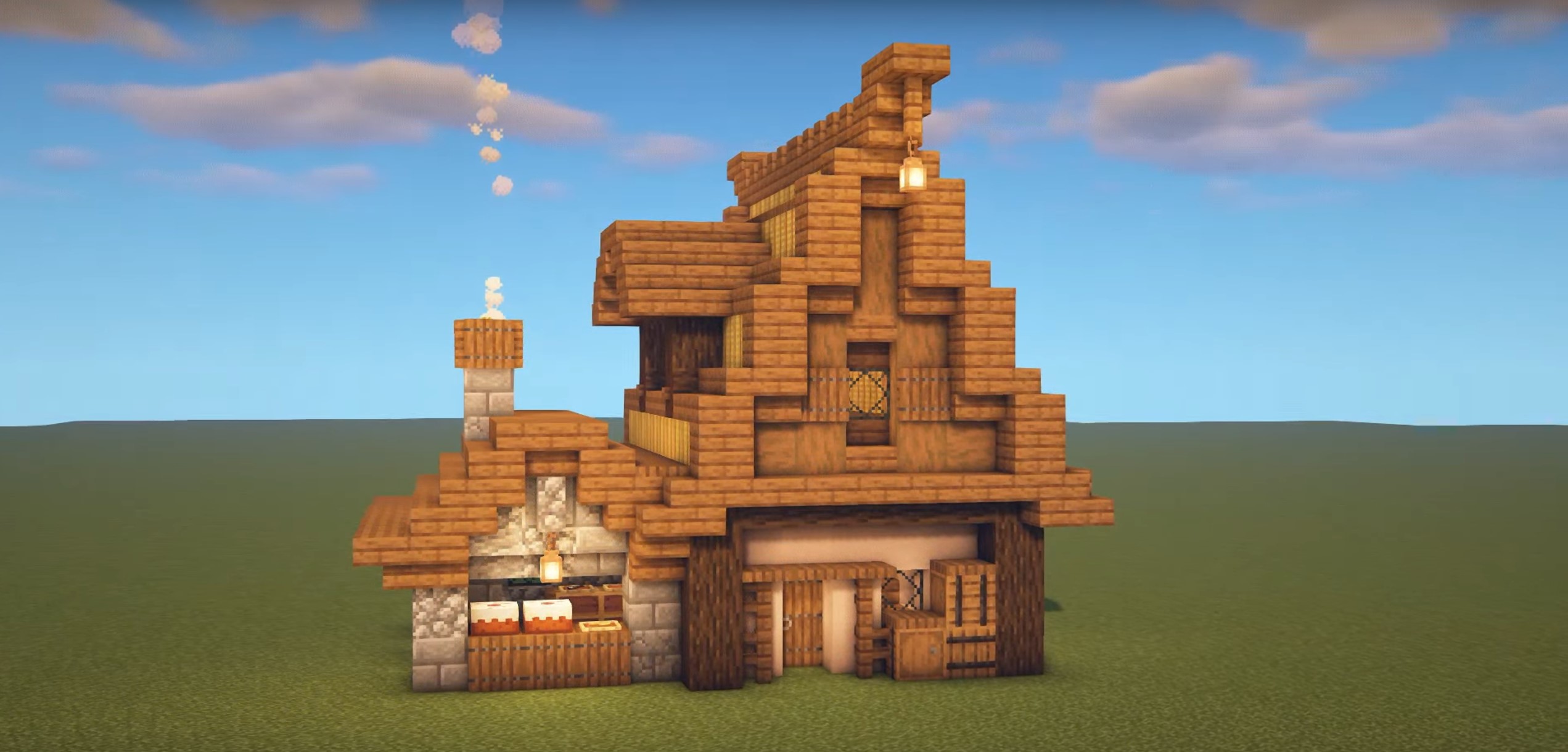 Baker's House minecraft building idea