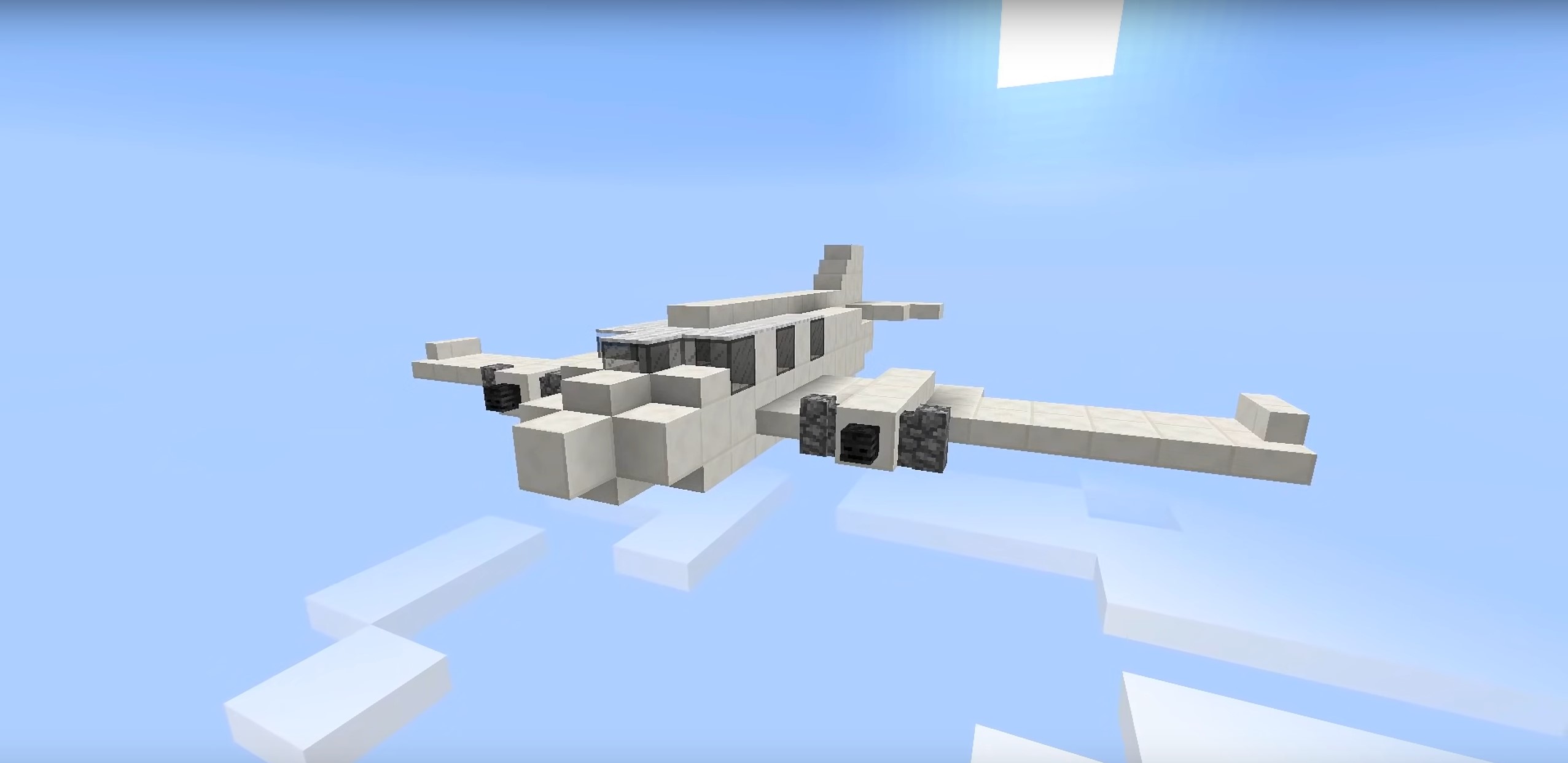 Airplane minecraft building idea