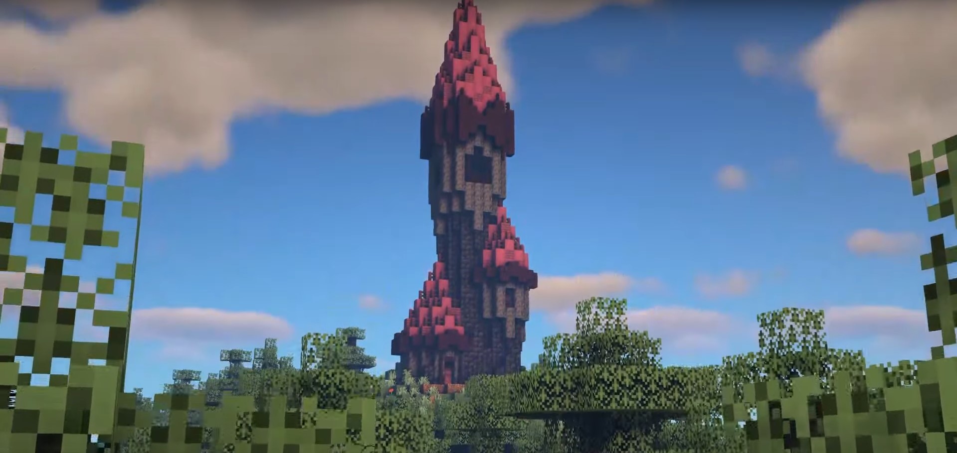 Dark Wizard Tower minecraft building idea