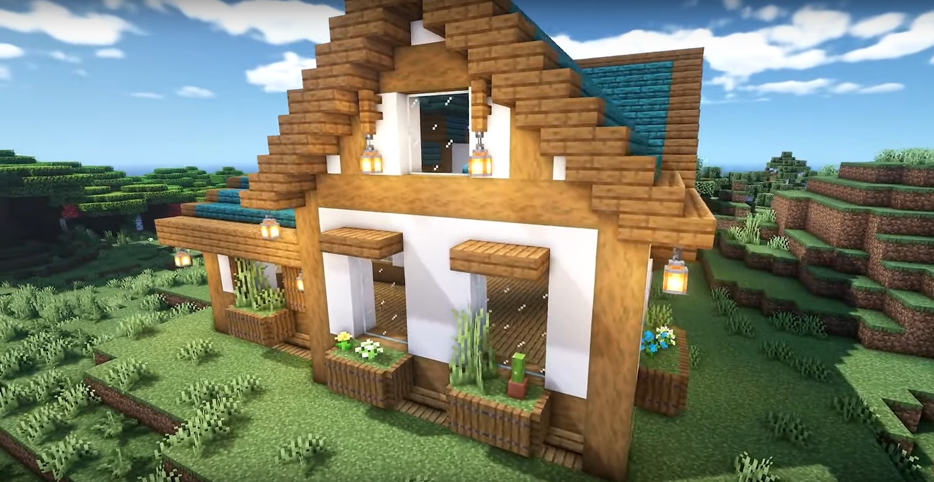 Family House minecraft building idea