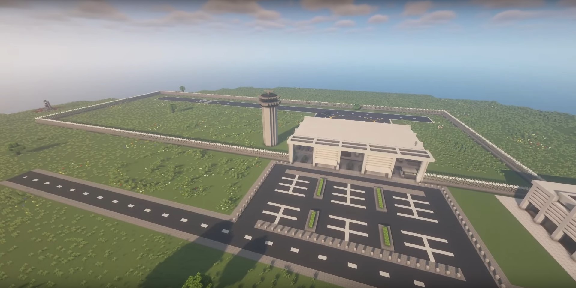 Airport minecraft building idea