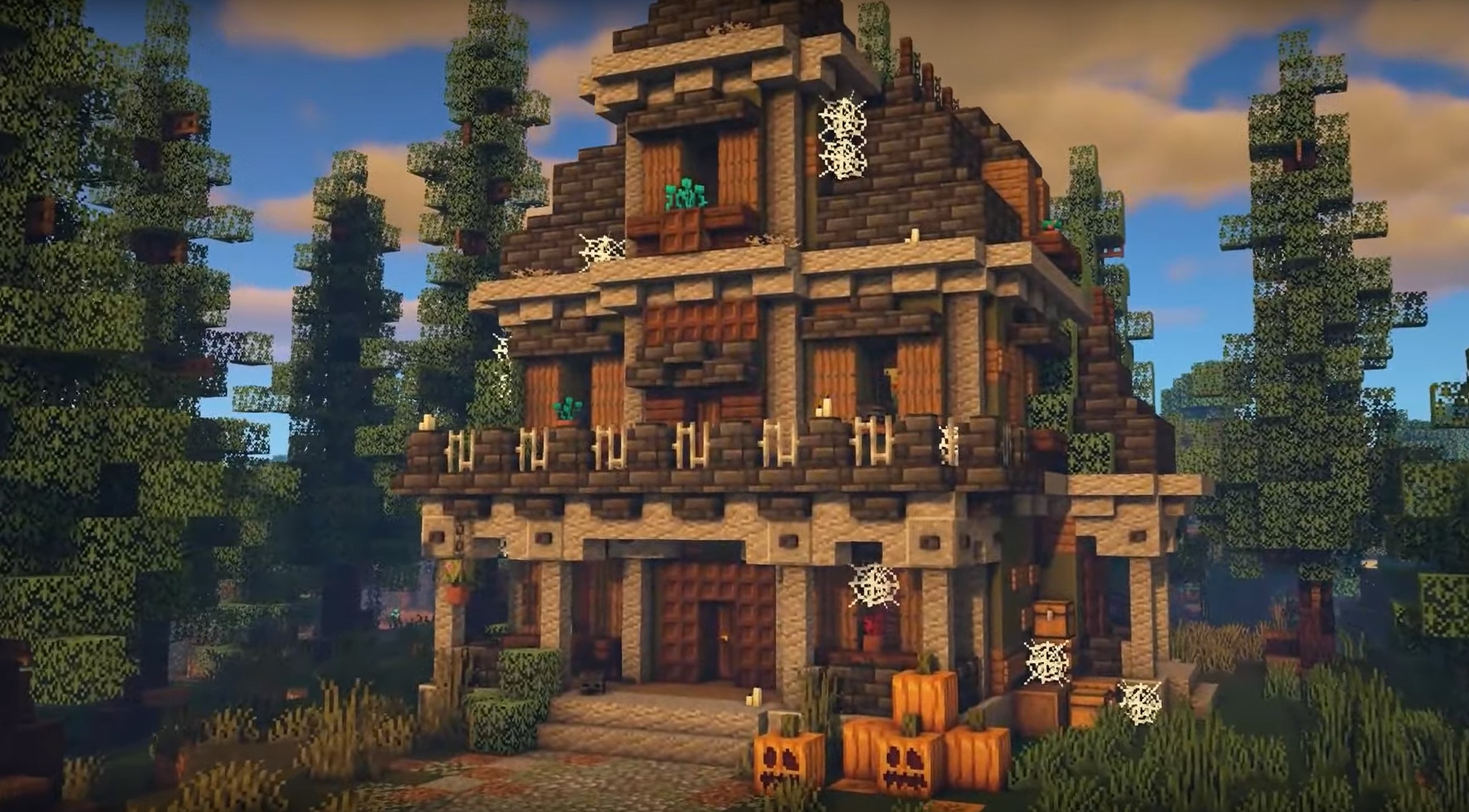 Haunted Mansion minecraft building idea