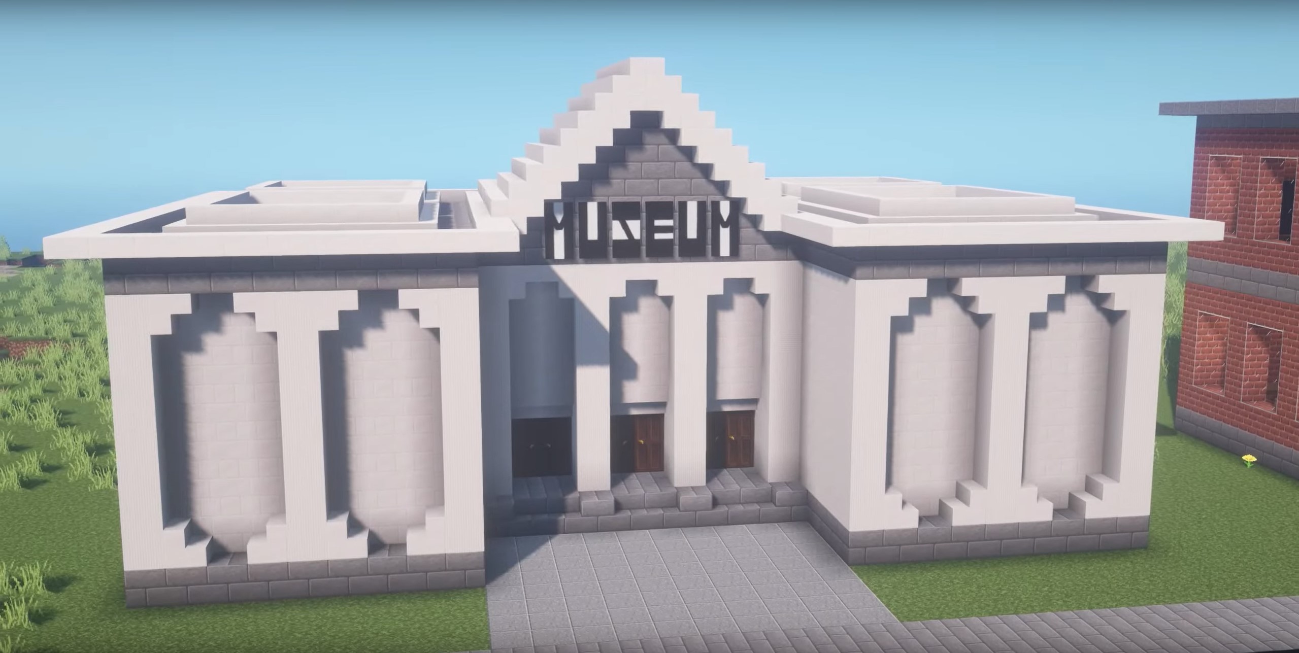 Museum Minecraft building idea