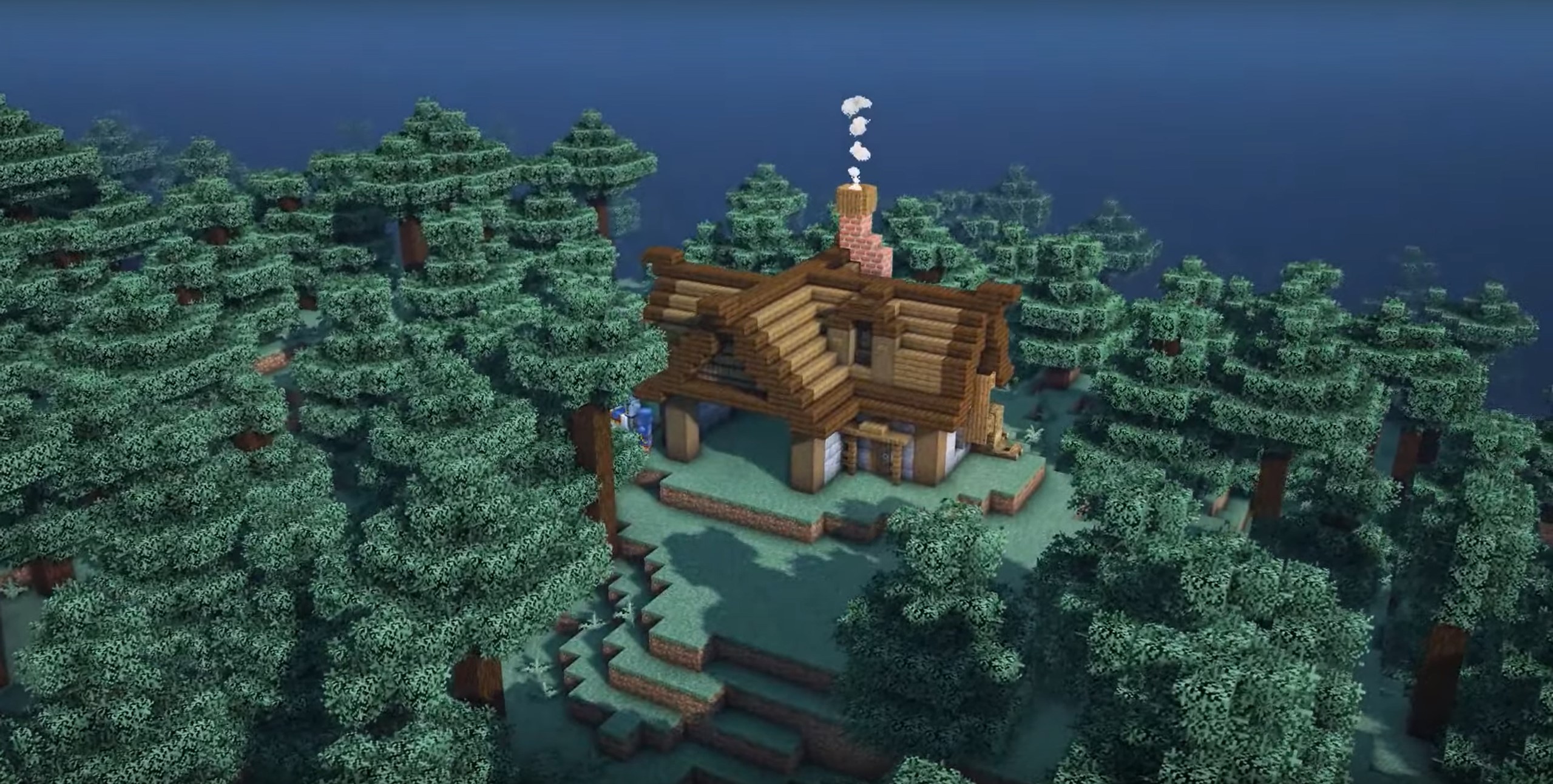 Lumberjack House minecraft building idea