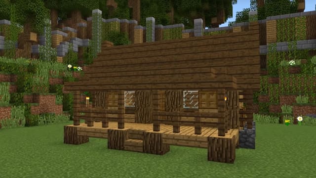 easy wooden house